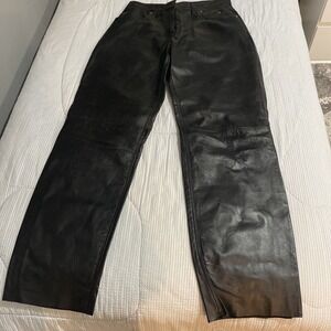 Interstate Leather Women’s Leather Pants Size 12